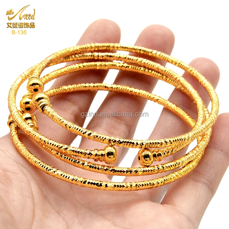 Buy Wholesale China New Gold Bracelet Latest Designs 24 K Bracelet Bangles  Gold Plated, Gold Jewelry Wholesale & Fashion Jewelry Gold Plated at USD  1.35