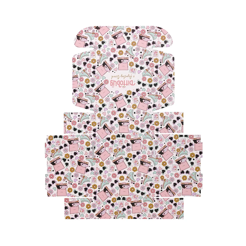 Custom Printed Shipping Mailer Corrugated Cardboard Paper Packaging Box for Shipping