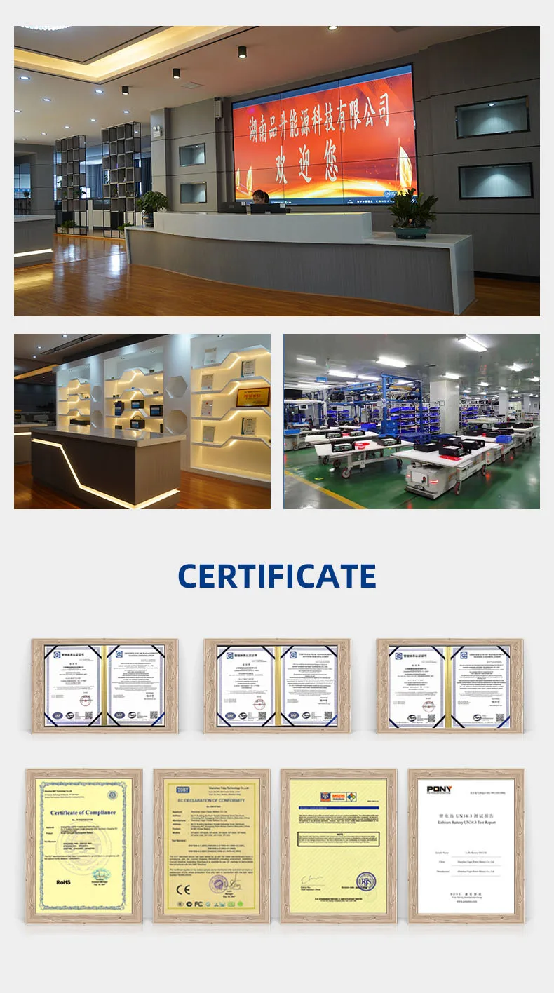 PINSHENG 100kWh 215kWh Lithium Battery Power Storage Energy Container System with 51.2V System Voltage for Factory Use Solar Power Battery System