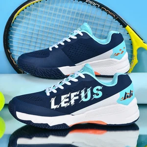 Wholesaler Oem Black Professional Indoor Sports Sepatu Badminton Shoes Tennis Shoes for Men