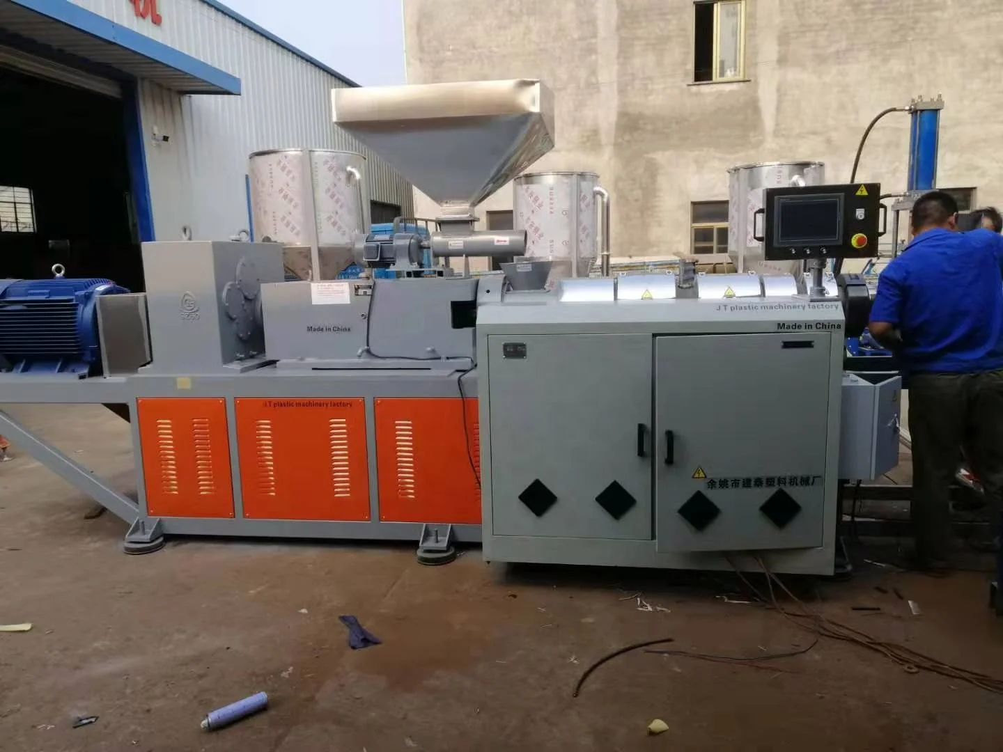 JIANTAI Manufacture PP PE HDPE LDPE  Recycling Machine Waste Plastic