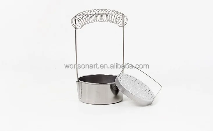 10cm stainless steel paint brush washer