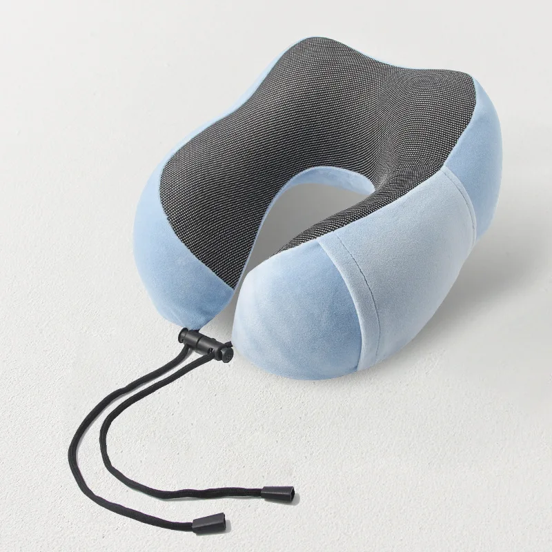 U-shaped Memory Foam Travel Neck Pillow - Relieve Pain