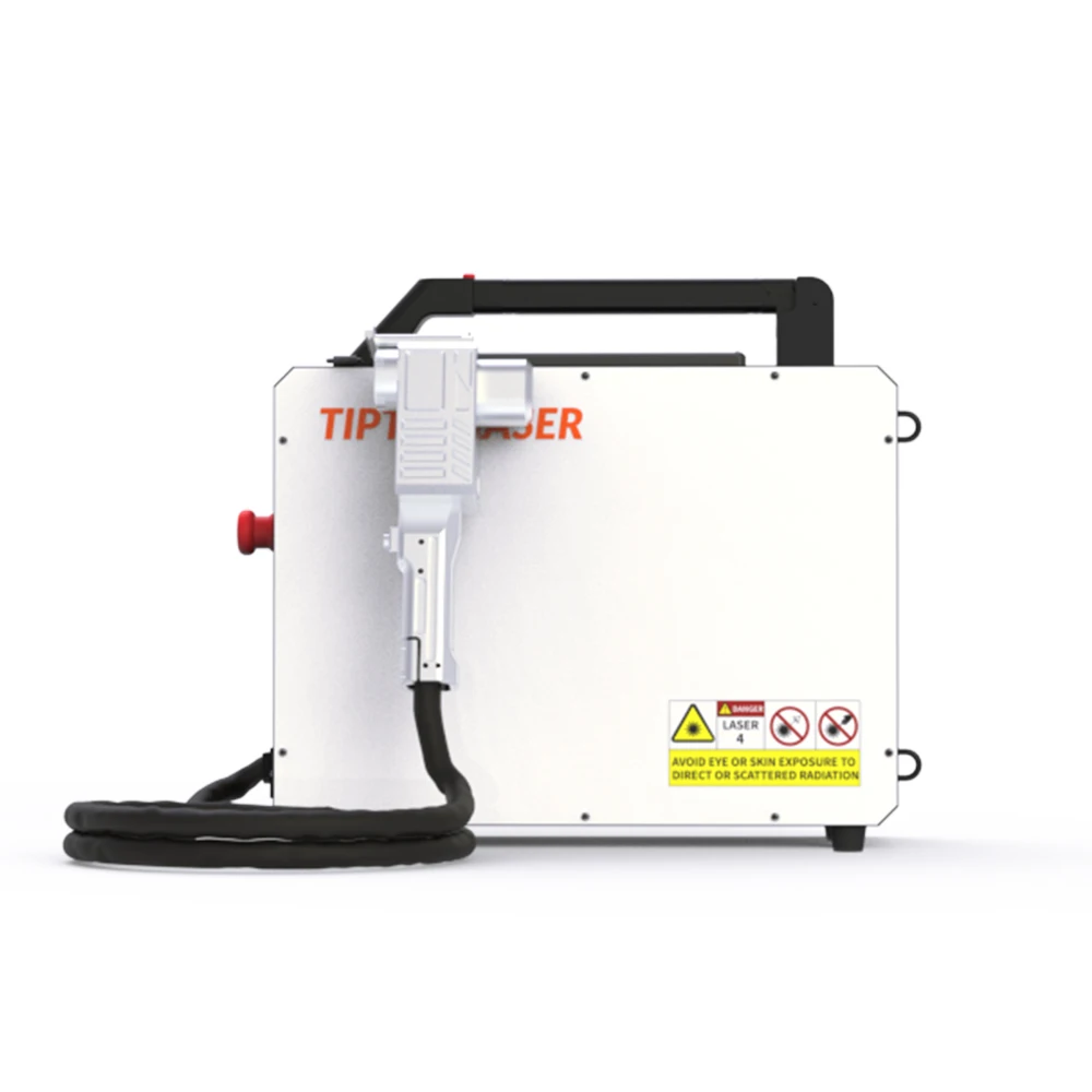 High Tech 50W 100W Pulse Continuous laser Metal Rust Removal Cleaning Machine Portable Compact Laser Cleaning Machine