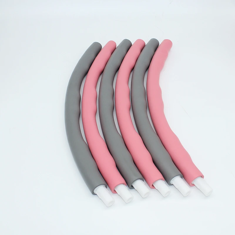 Красочный гимнастический съемный 100 см регулируемый Лидер продаж тренажер для талии кольцо массажное пластиковое утяжеленное потеря хула