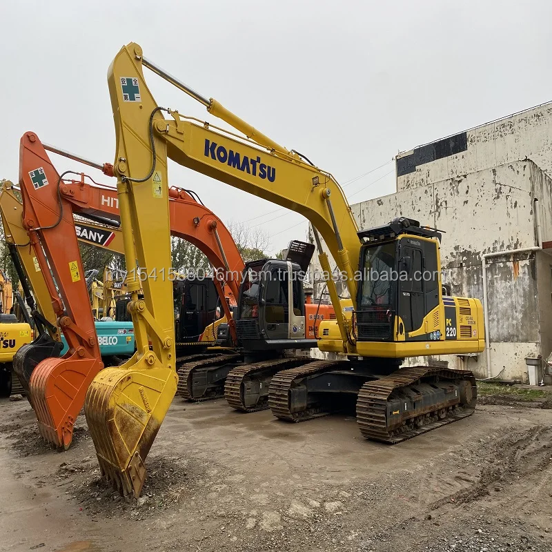 Pc220-8 Used Excavator Good Condition Komatsu Pc 200 Original Japan ...