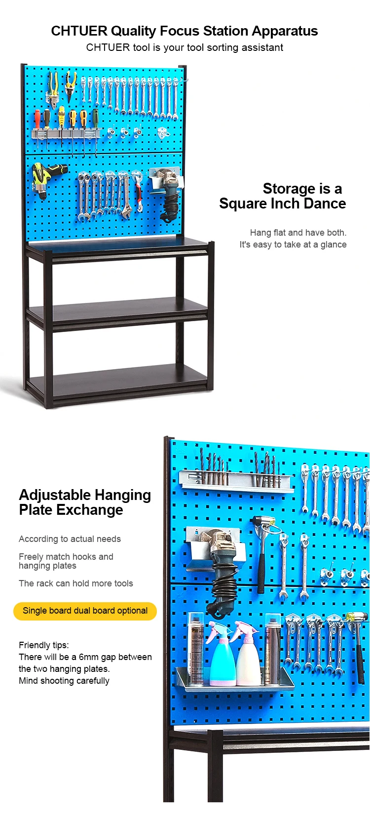 Floor Hardware Tool Storage Rack Tools Organize Shelf Tool Storage