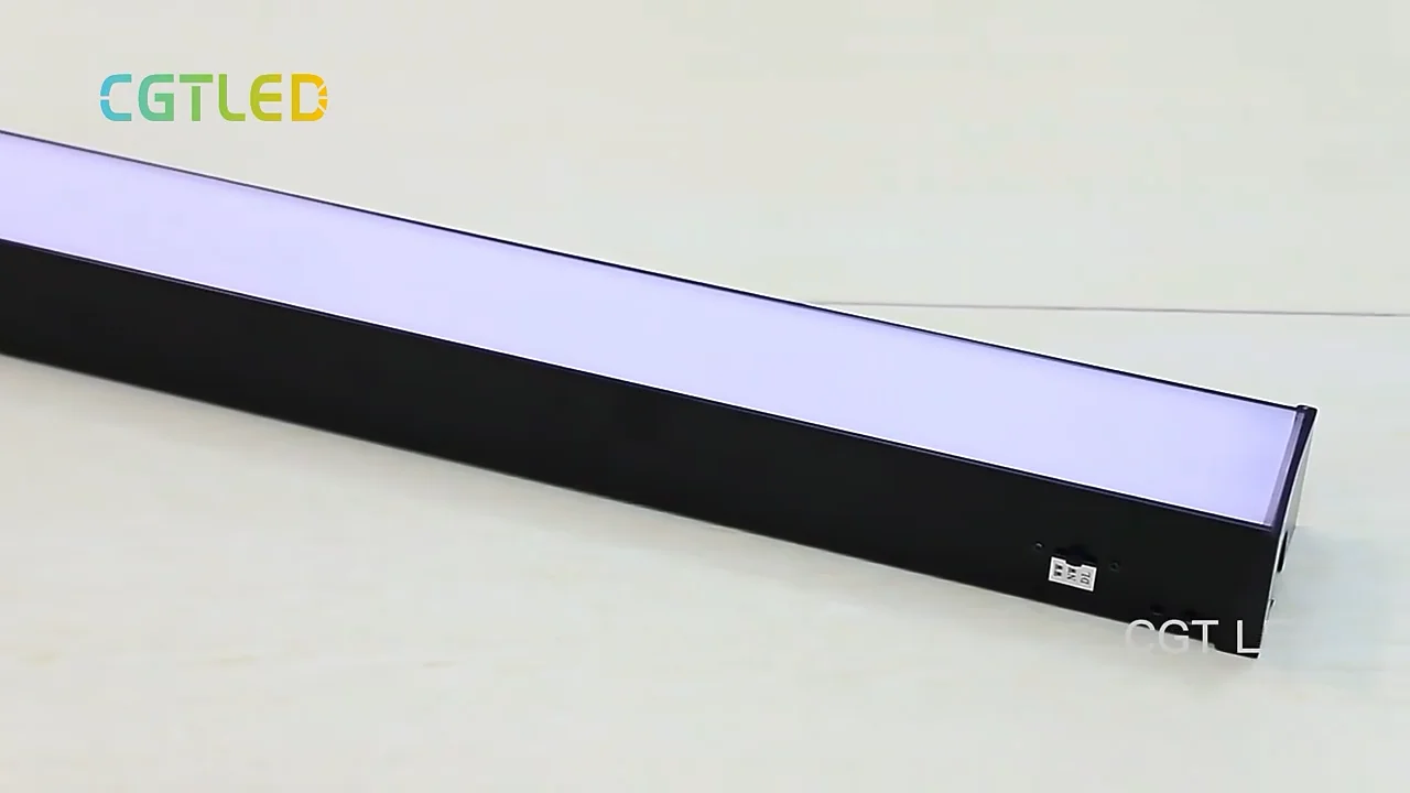 3cct Selectable Led Tube Light Black Finish Led Strip Light Ceiling