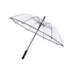 Parapluie transparent à long manche et à couleurs changeantes
