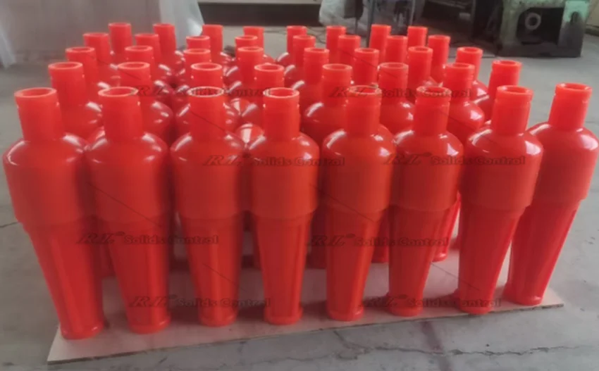 Solid Control Hydraulic Cyclone for Petroleum Drilling, Dual Nozzle Cyclone