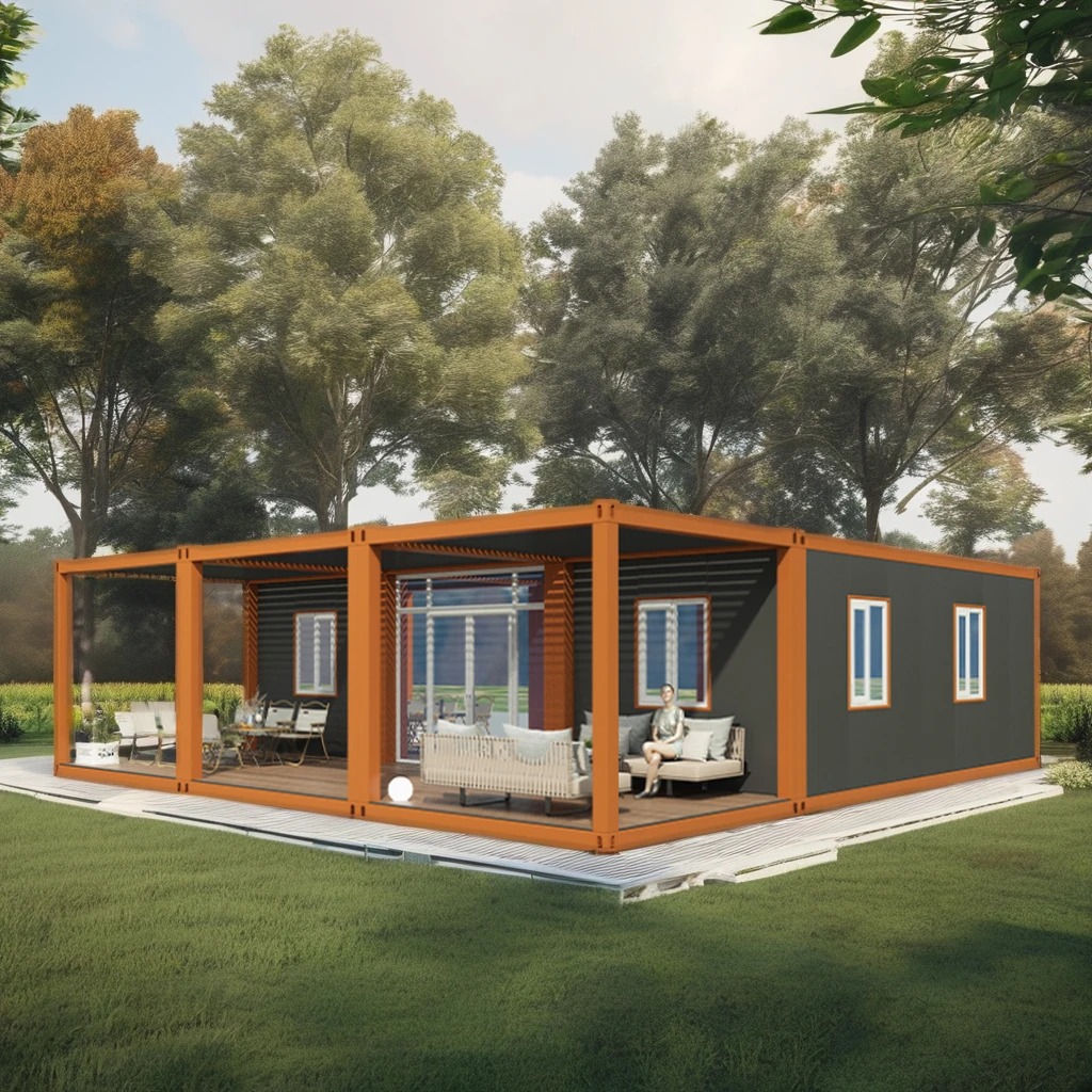 Container Housing Project - Customizable, Waterproof Prefab