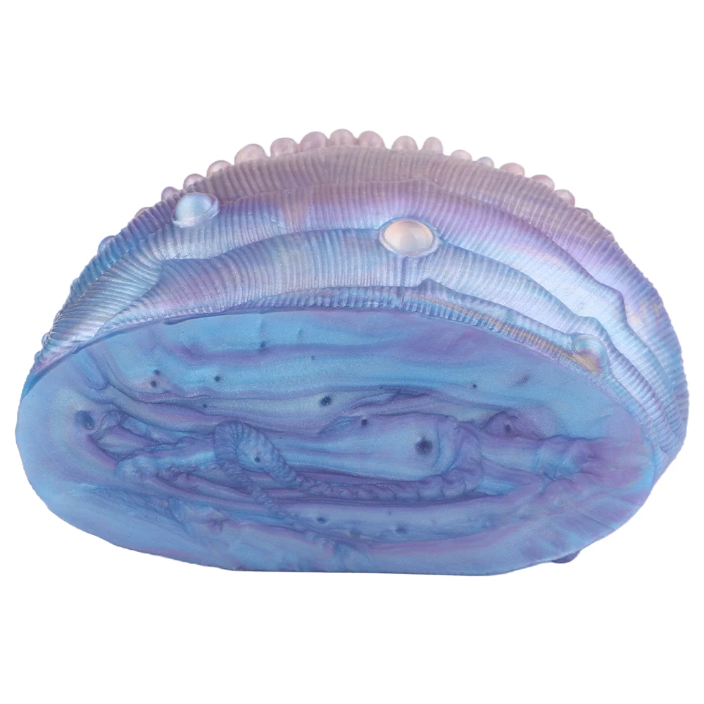 GEEBA Abalone Shell Pocket Pussy Onahole Fantasy Silicone Male Masturbator Lifelike Textured Men's Penis Stroker Adult Sex Toys