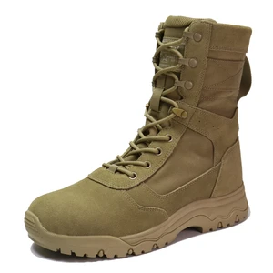 New Design Breathable Tactical Boots High Top Outdoor Training Com Bat Boots Coyote Desert Boots Men