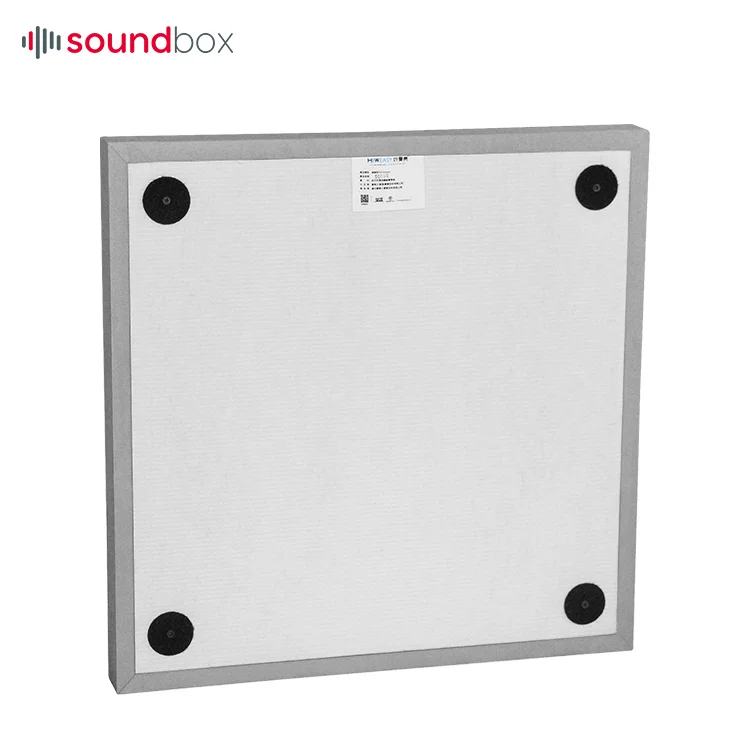 Acoustic Panels Fire Retardant Multi Color Option Noise Reduce Fabric Wall Tiles Sound Proof Acoustic Absorption Panel