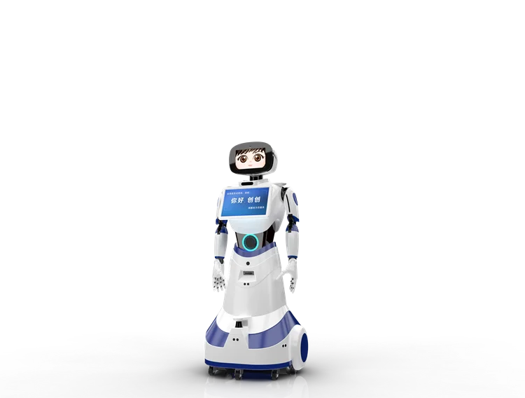 Humanoid Robot Intelligent Commercial Service Face Recognition Robot Automatic Path Planning