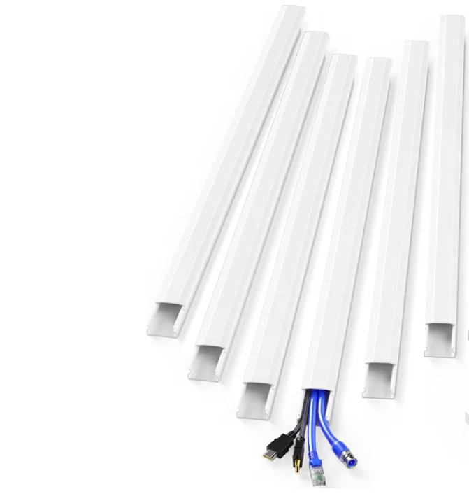 Good Insulation plastic trunking pvc cable duct