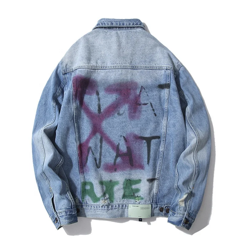 Buy Men's Jackets,Oversized Jean Jacket 
