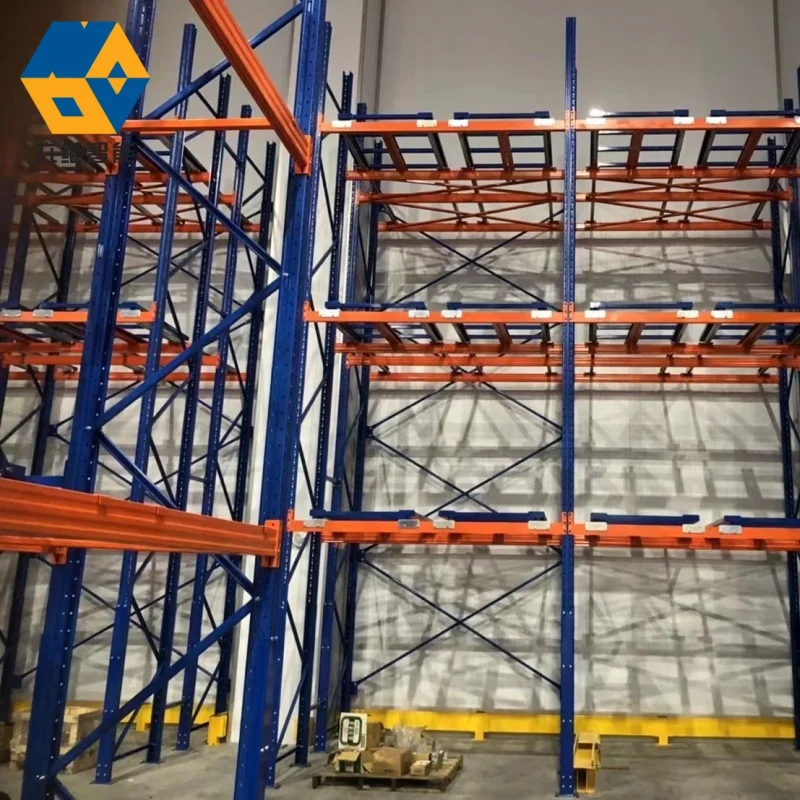 NOVA Warehouse Storage Heavy Duty Pallet Racking System Industrial Storage Rack Push Back Steel Rack