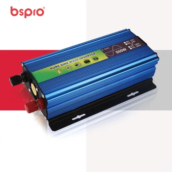 Bspro air conditioner DC to AC 12V power board high frequency pure wave inverters solar 24V 500W inverter