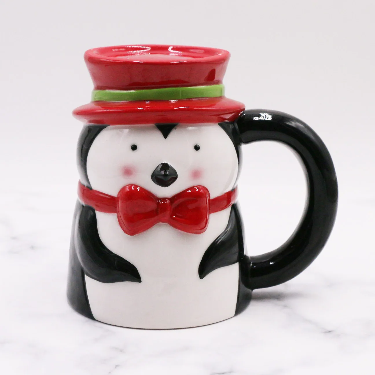cartoon penguin cup cute animal custom ceramic personalized