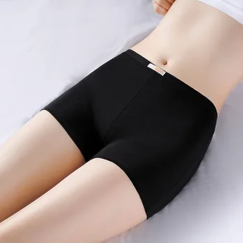 cotton underwear women's boyshort soft panties for lady safety knickers pants