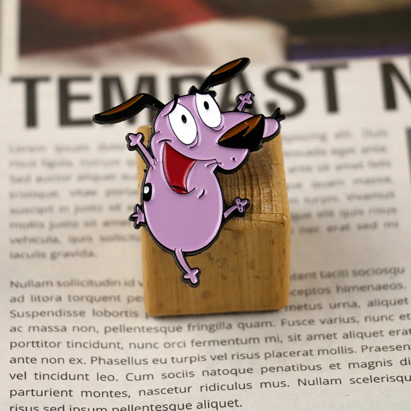 Steampunk Medal Pin Drape Badge Brooch Cartoon Dog Muttley Wacky Races - Foto 3