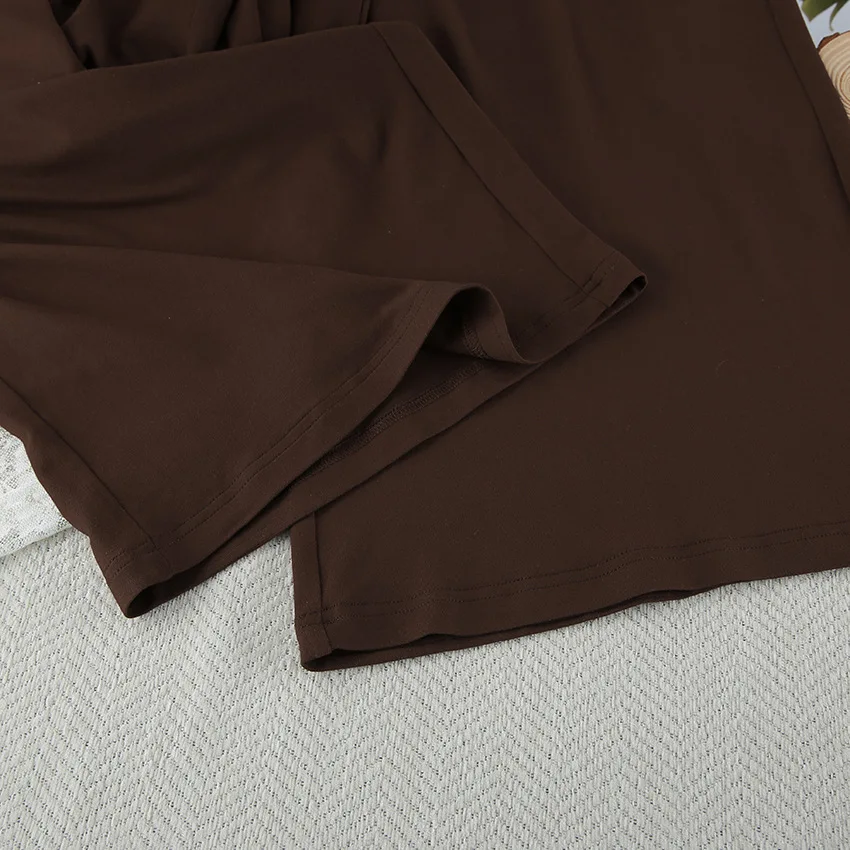 2026 New comfort Soft Short-sleeve Pajama Set with Long Pants, Cross-border Wholesale Two-piece Loungewear Set. — detail