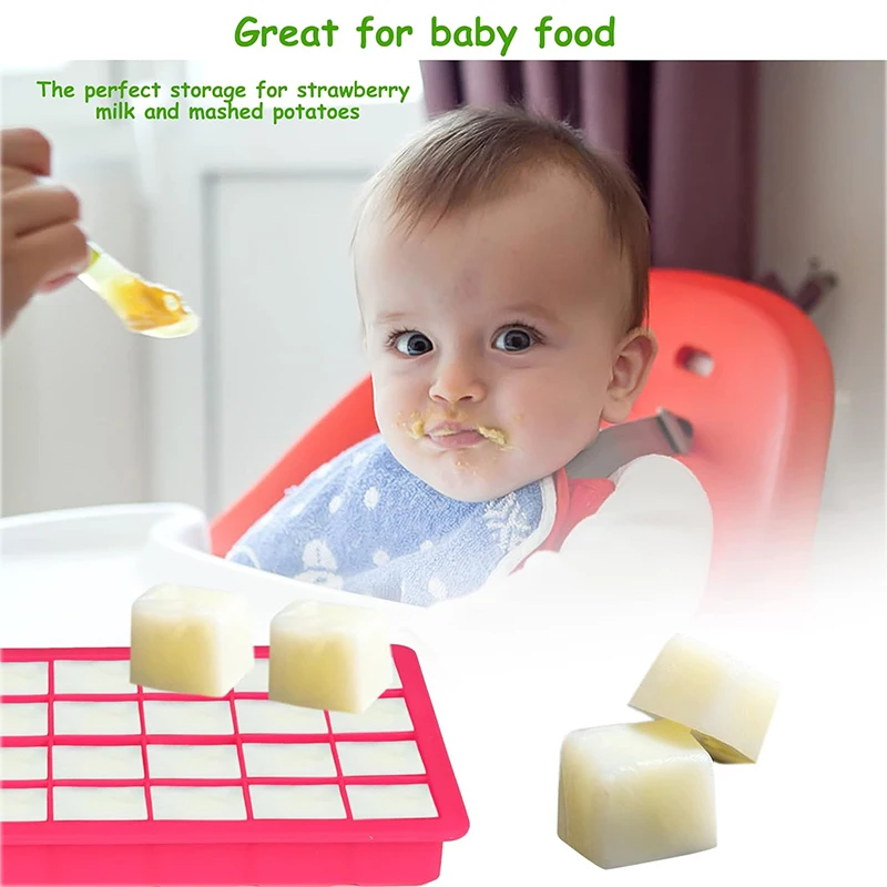 high flexibility tear and cold resistance food grade silicone ice cube tray customized shape ice cube mold tray
