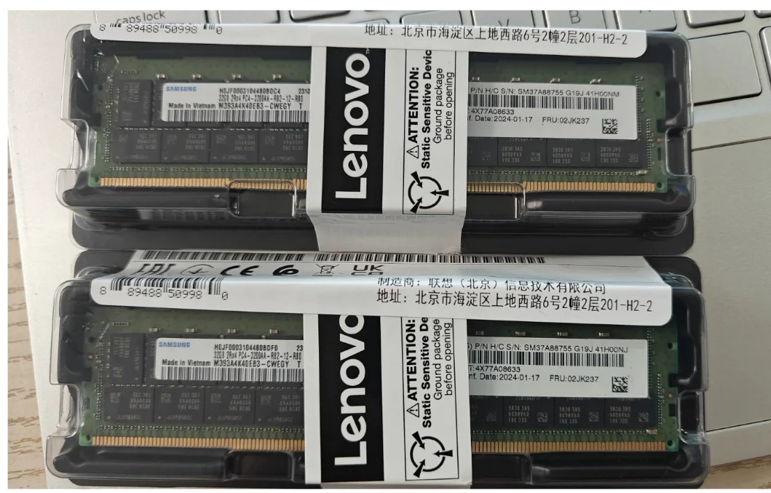 4X77A77032 – Lenovo ThinkSystem 64GB TruDDR5 4800MHz (2Rx4) 10x4 RDIMM for Server Memory Upgrade