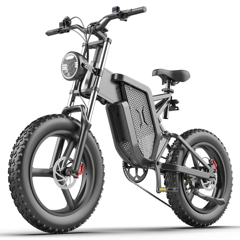 X20 E-горный велосипед 20-дюймовый Электрический 2000 Вт 20 Ач 48 в E-Bike