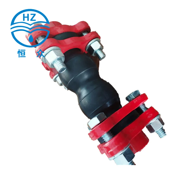 Triangle Flange and Bolt Connection Thread Flexible Expansion Joint for Pipe