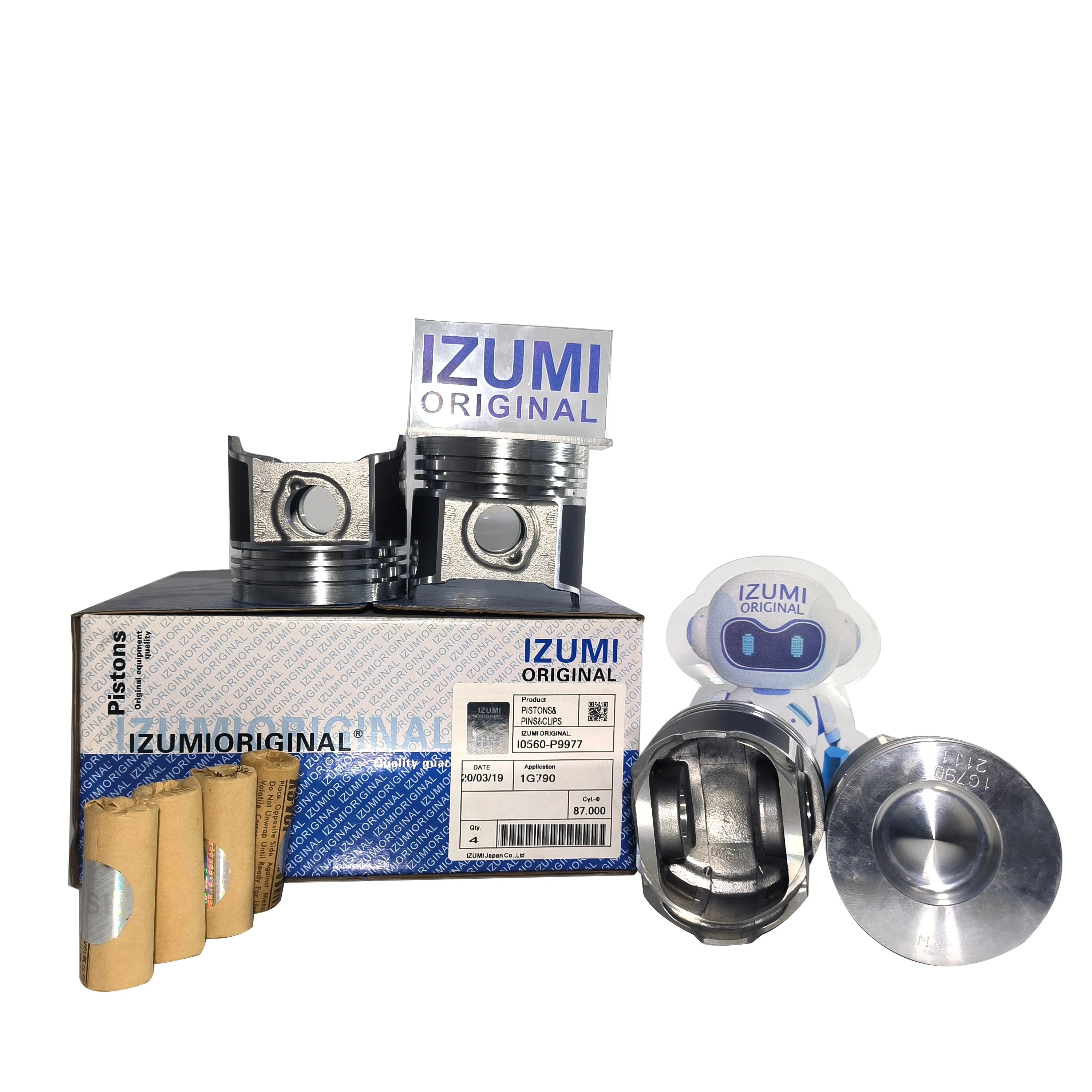 Izumi Original Engine Kit Piston 1g790 1j890 For V2203 V2403 Kubota