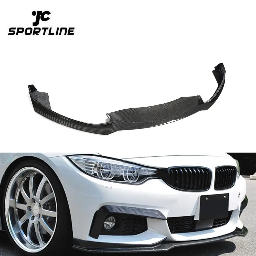 Real Carbon Fiber F32 Front Bumper Lip Spoiler For Bmw 4-series F32 F33 F36  435i M Sport Bumper - Buy F32 Front Spoiler,F33 Front Spoiler,F36 Front  Spoiler Product on Alibaba.com