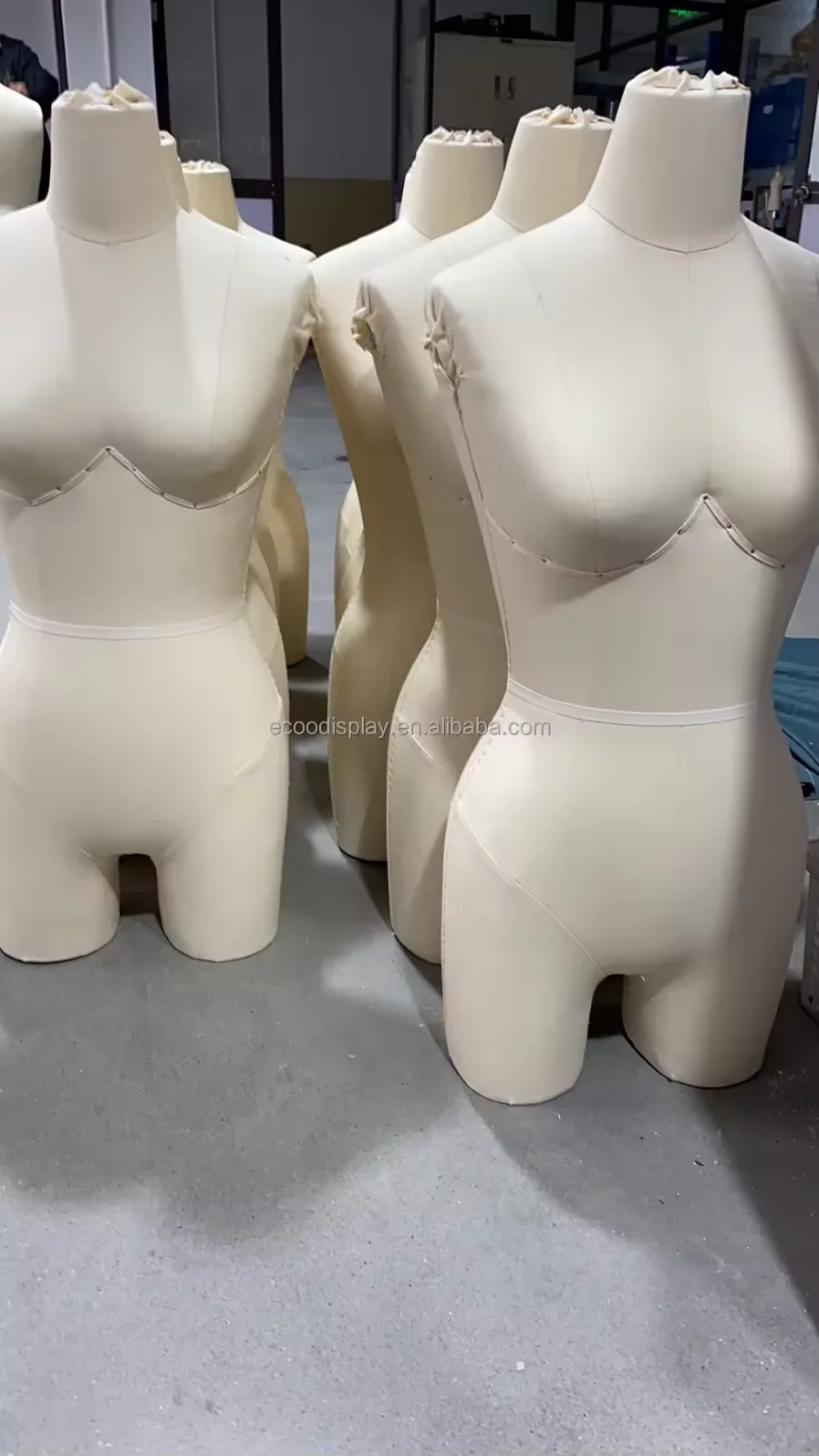 High Quality Tailoring Dress Form - Female Mannequin for Dress Designers - Rubber and Sewing Friendly