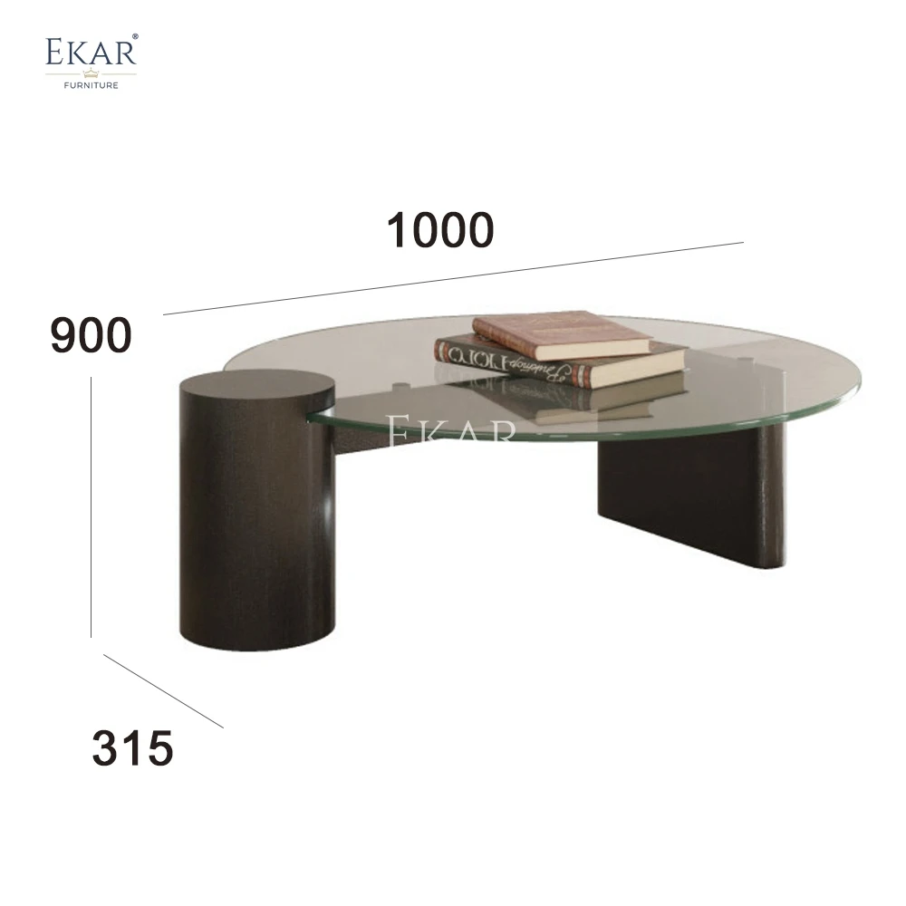 product contemporary glass top round coffee table for stylish living spaces-63