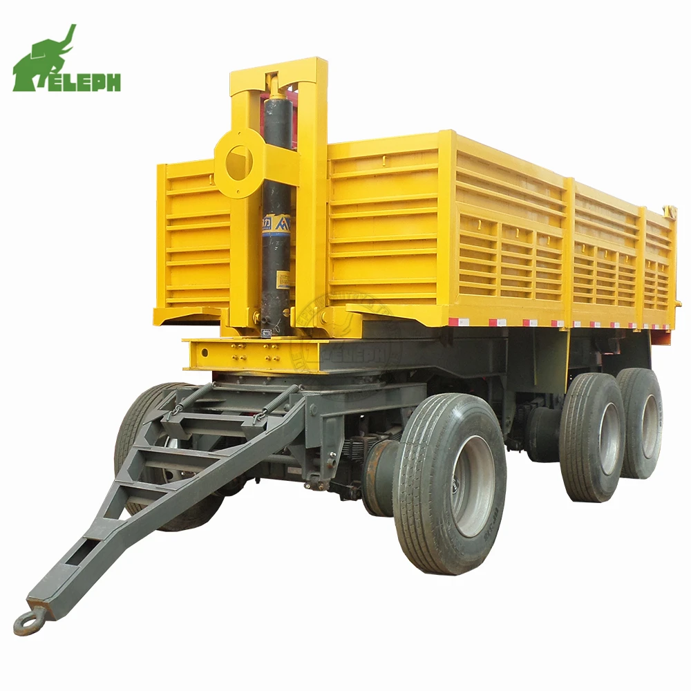 high quality drawbar full trailer dolly tractor trailer - buy