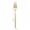 Gold fork