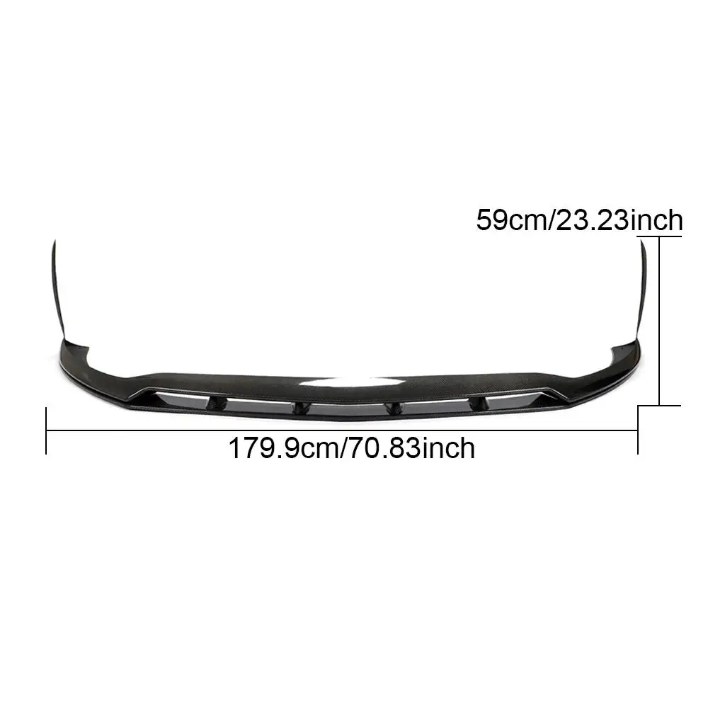 Carbon Fiber C118 Front Bumper Splitter Lip For Mercedes Benz Cla250 ...