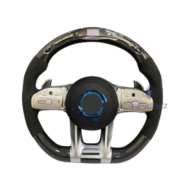 Custom Forged Carbon Fiber Steering Wheel For Mercedes Benz W203 W204 W205 W211 W217 W221 W222 W223