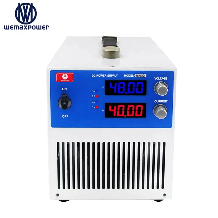 High Efficiency 1920W Variable Voltage 48vdc 40amp Switching Mode Adjustable Dc Power Supply 48v 40a