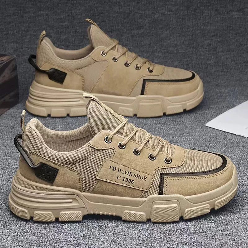 Spring and Autumn New Men's Casual Shoes Comfortable Soft Sole Shoes Sports Outdoor Anti slip Shoes
