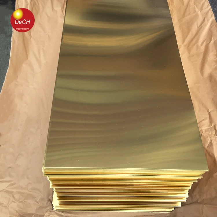 0.5mm 0.6mm 0.7mm 0.8mm 1mm 1.2mm Thin Brass Yellow Metal Plate Sheets