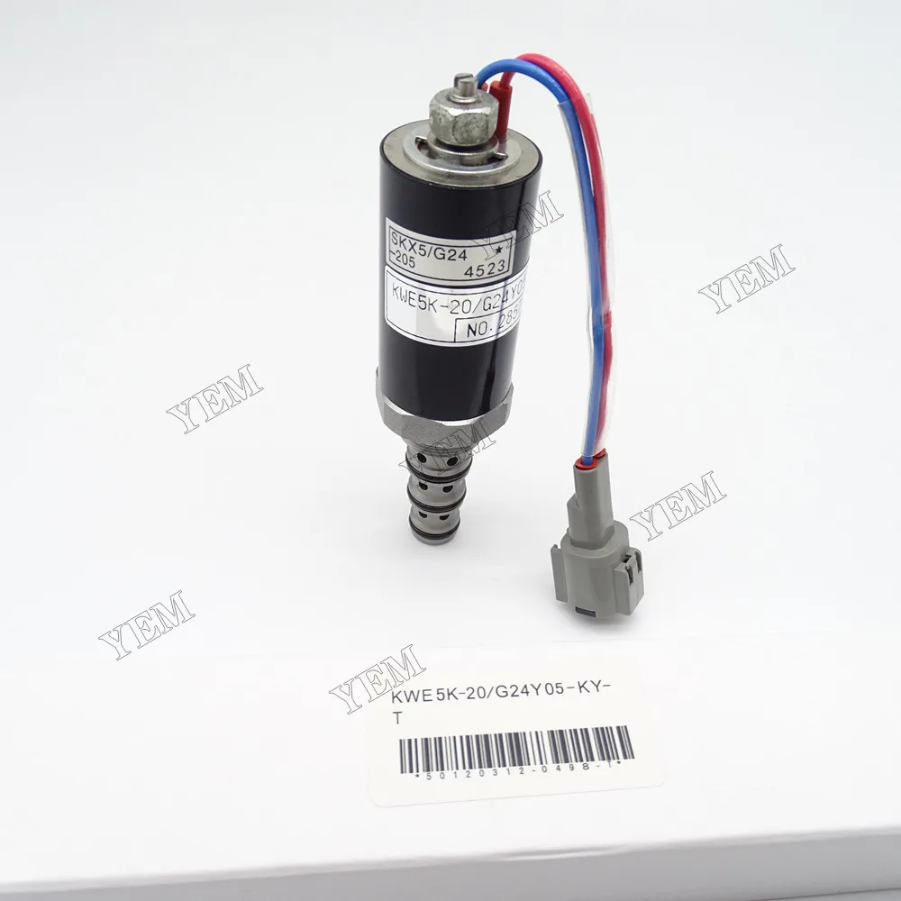 KWE5K-20 G24Y05-KY-T Solemoid Valve for Kobelco Engine Parts Manufacturer
