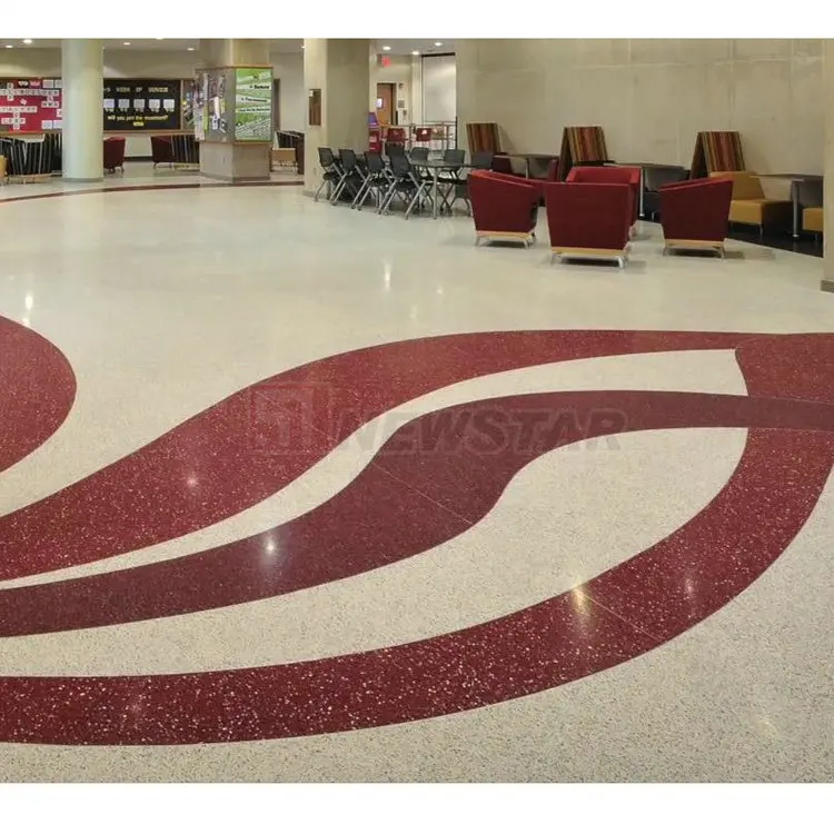 Commercial Project Flooring Grey Terrazzo Floor Price Terrazzo Stone ...