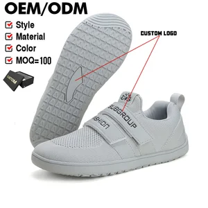 Custom New Breathable Protection Bean Fitness Walking Barefoot Shoes Men All-Match Casual Shoes Wide Toe Box Shoes for Women