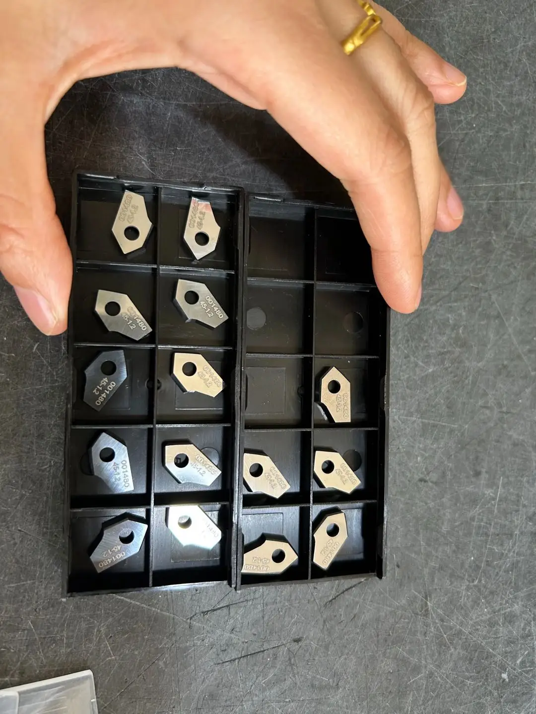 OEM/ODM Serdi Newen Sunnen Tungsten Carbide Valve Seat Cutter Inserts Boxed Cemented Valve Seat Cutter