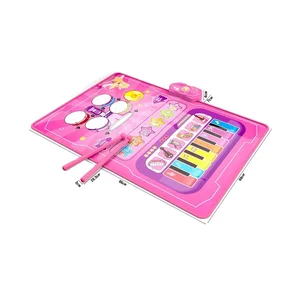 2-in-1 Educational Plastic Music & Dance Piano Keyboard Mat Gift for Kids