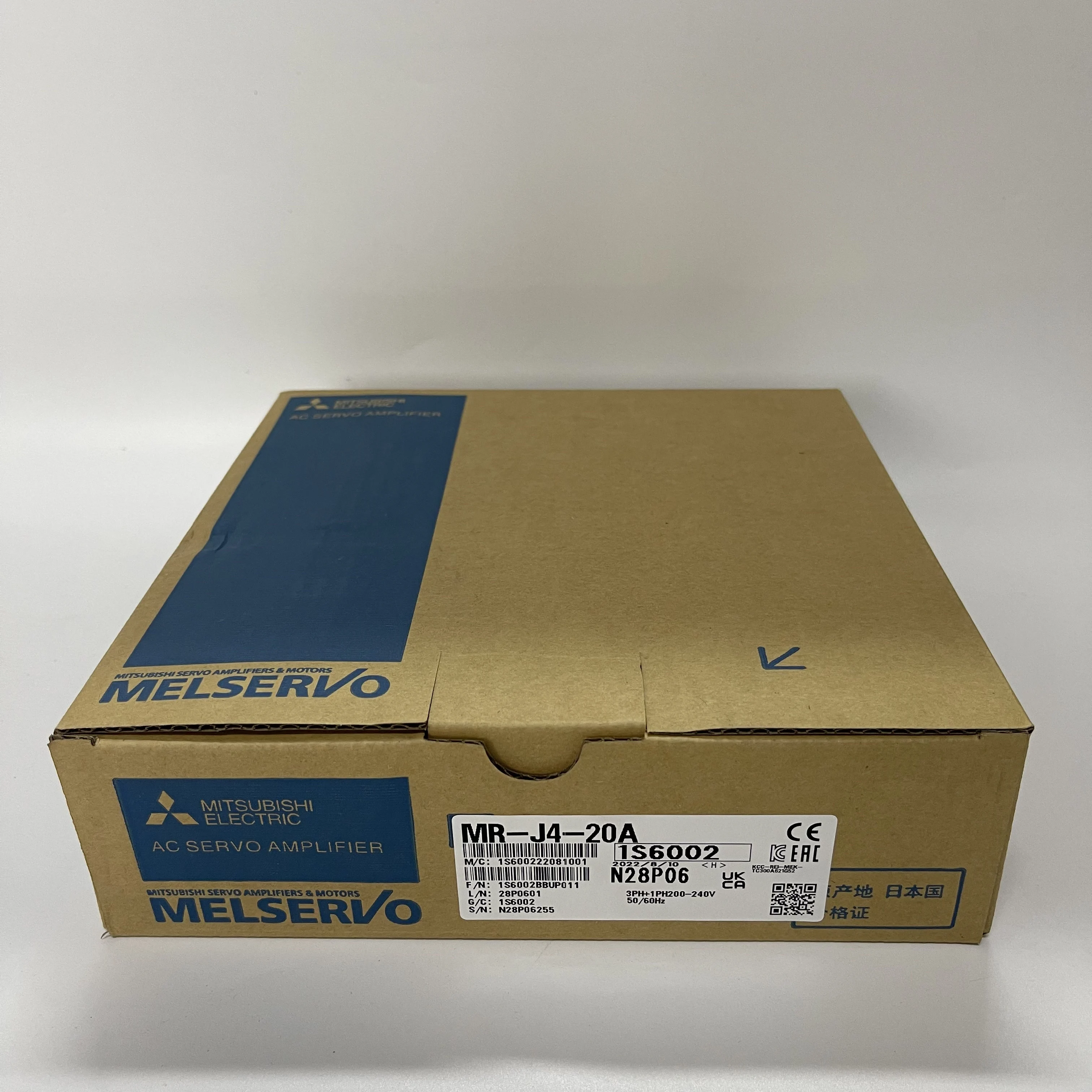 Mitsubishi AC Servo Amplifier MR-J4-20A