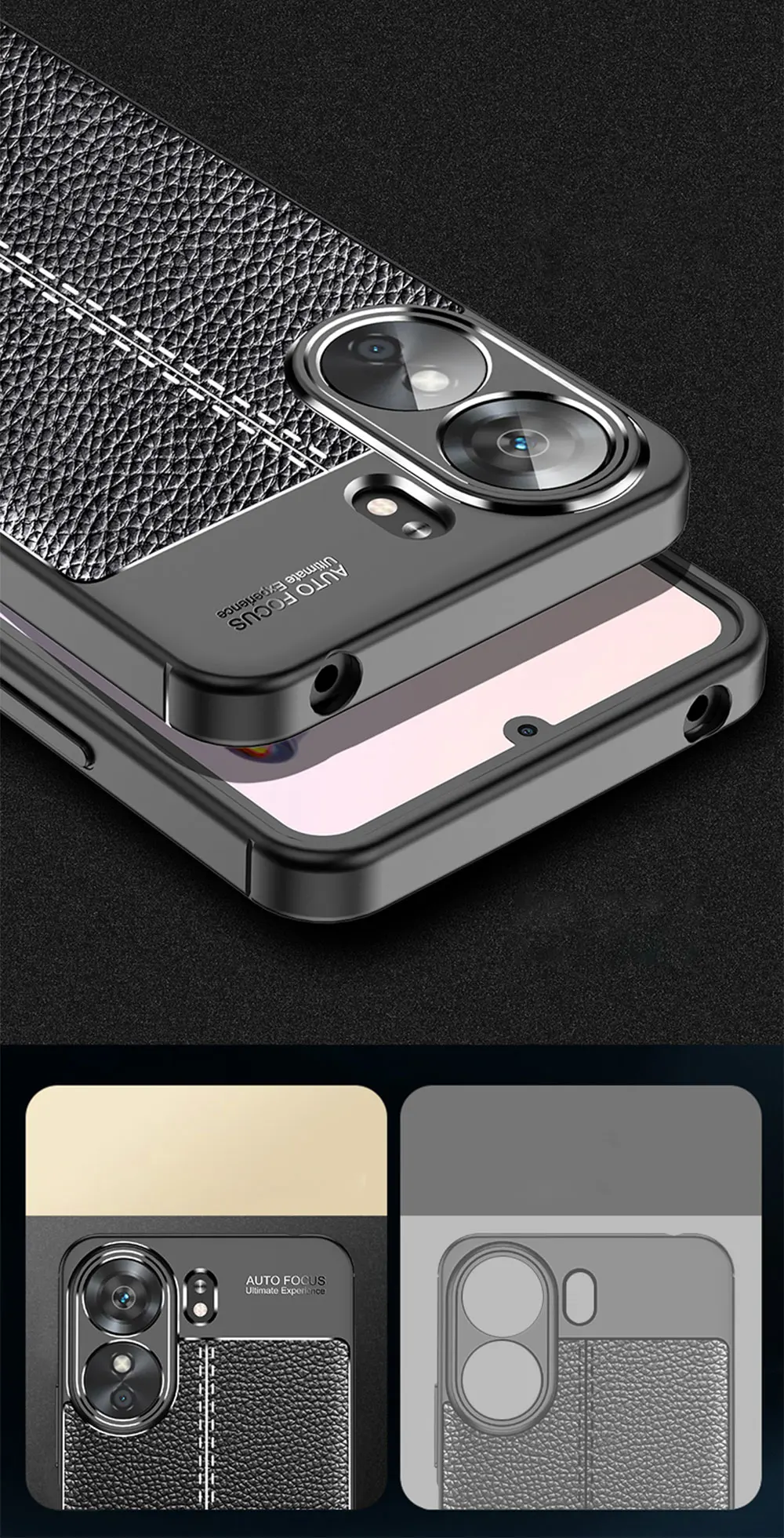 Laudtec WLS03 Skin Friendly Lychee Plating Mobile Anti Fall Cover Drop Proof Tpu Phone Case For Redmi 13C manufacture