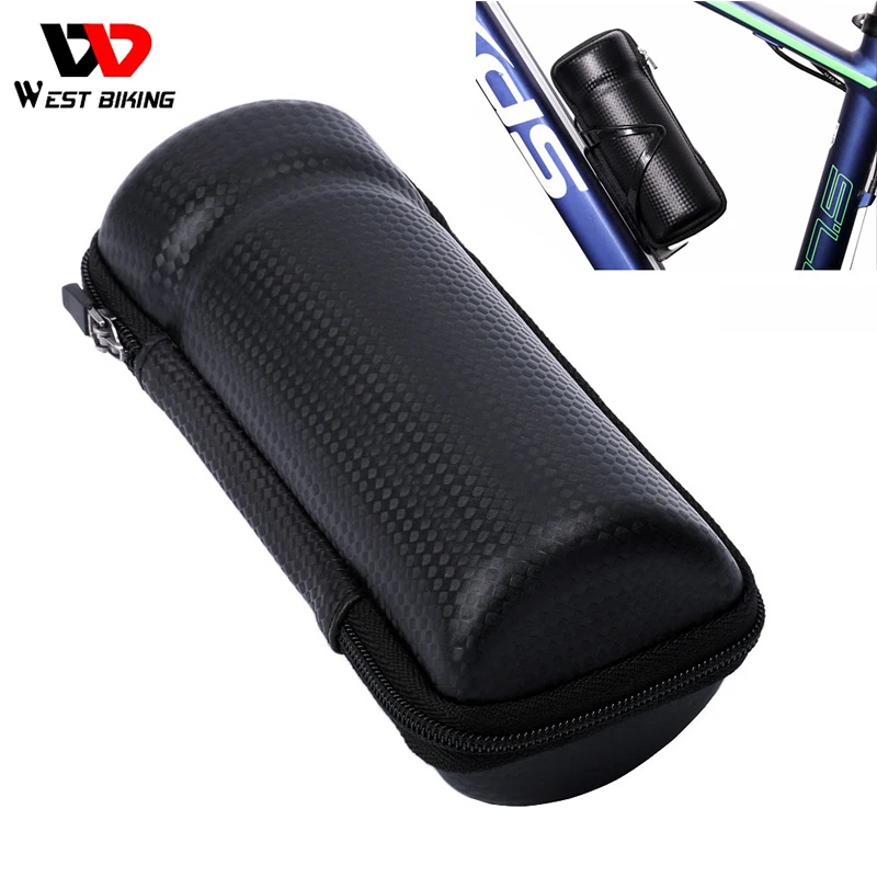 WEST BIKING Kit Attrezzi Riparazione Bici - Chiave A Cricchetto, Leve, Pompa E Borsa